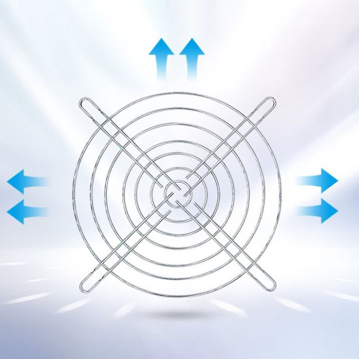 Couvercle en maille d'acier inoxydable 304 pour ventilateur de refroidissement